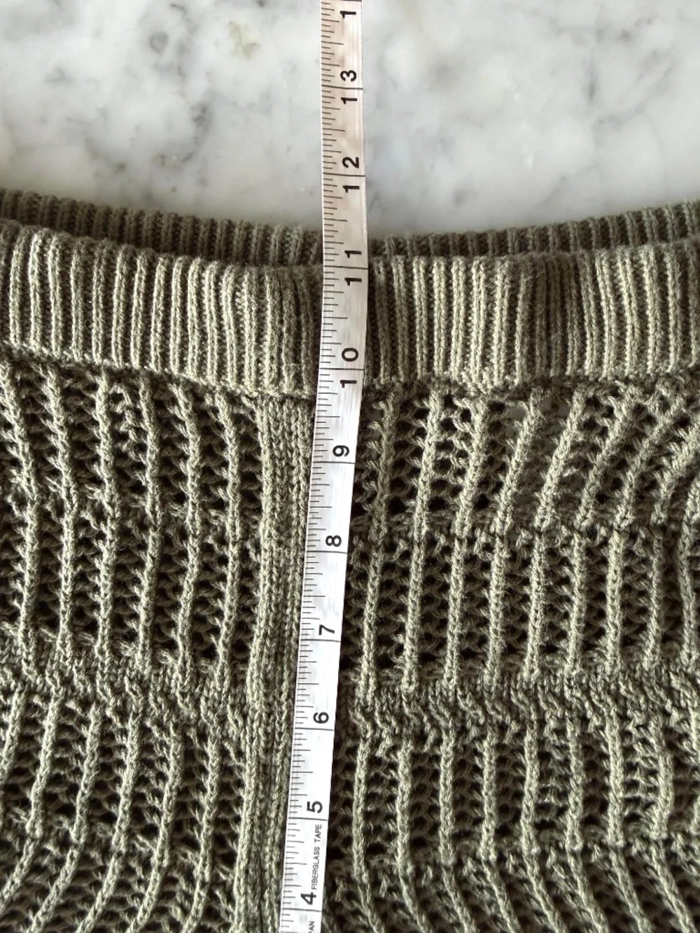 Aerie Crochet Shorts Olive Green XL Cotton Swim Cover Up